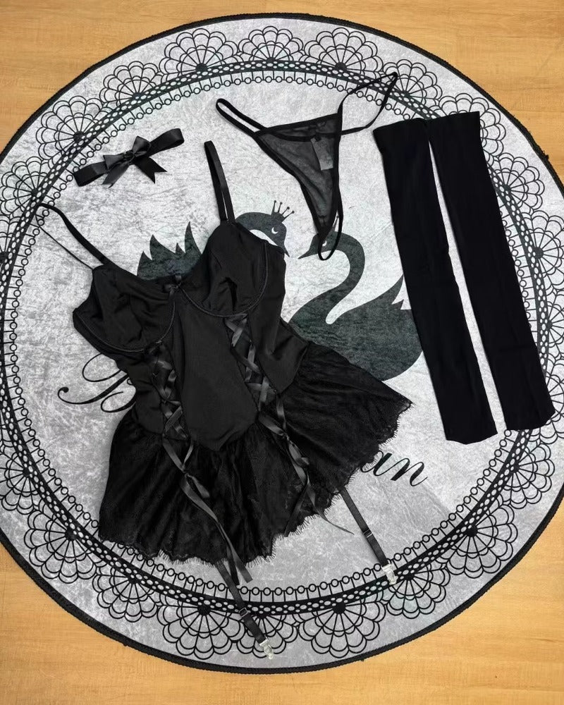 Zara™ | Lingerie Bodycon Romantisk med blondefinish