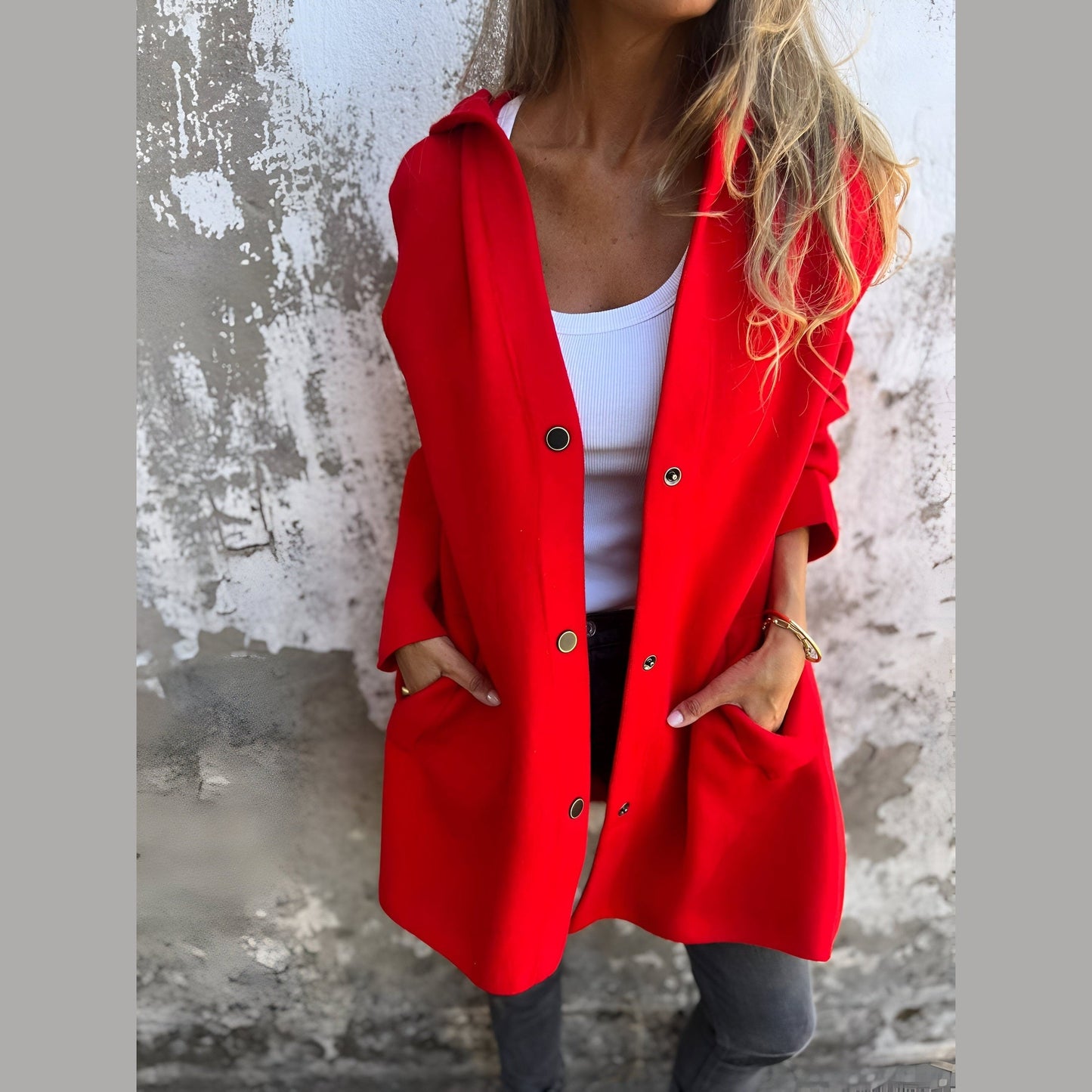 Erica | Afslappet hættetrøjejakke