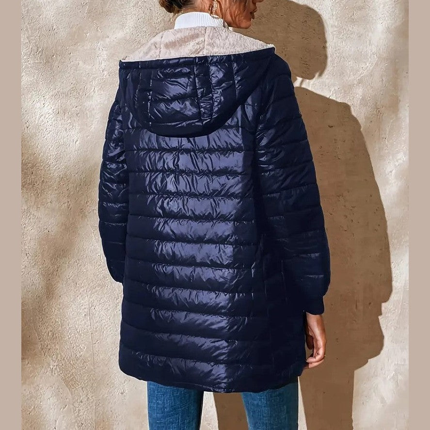 Alyssa™ - Komfortabel Casual Termisk Lang Jakke