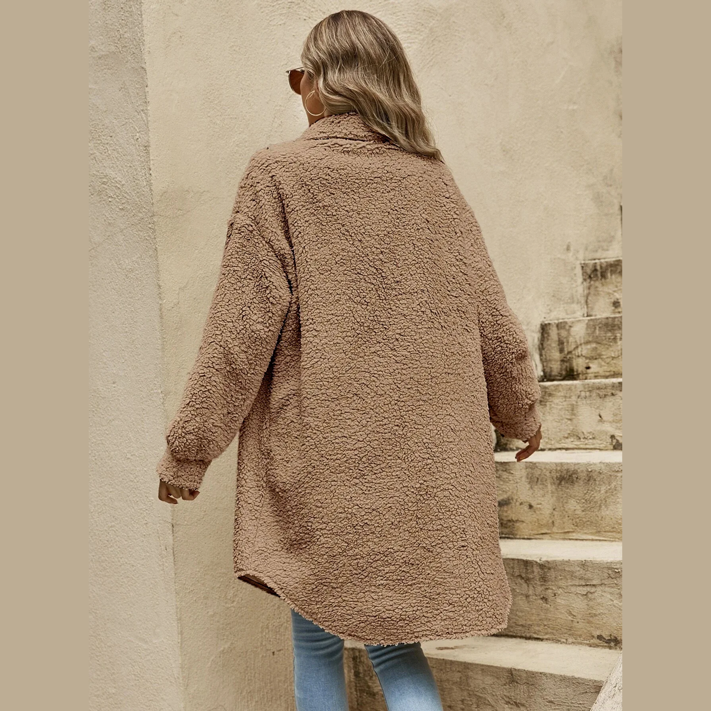 Esme | Afslappet cardigan kontorkåbe