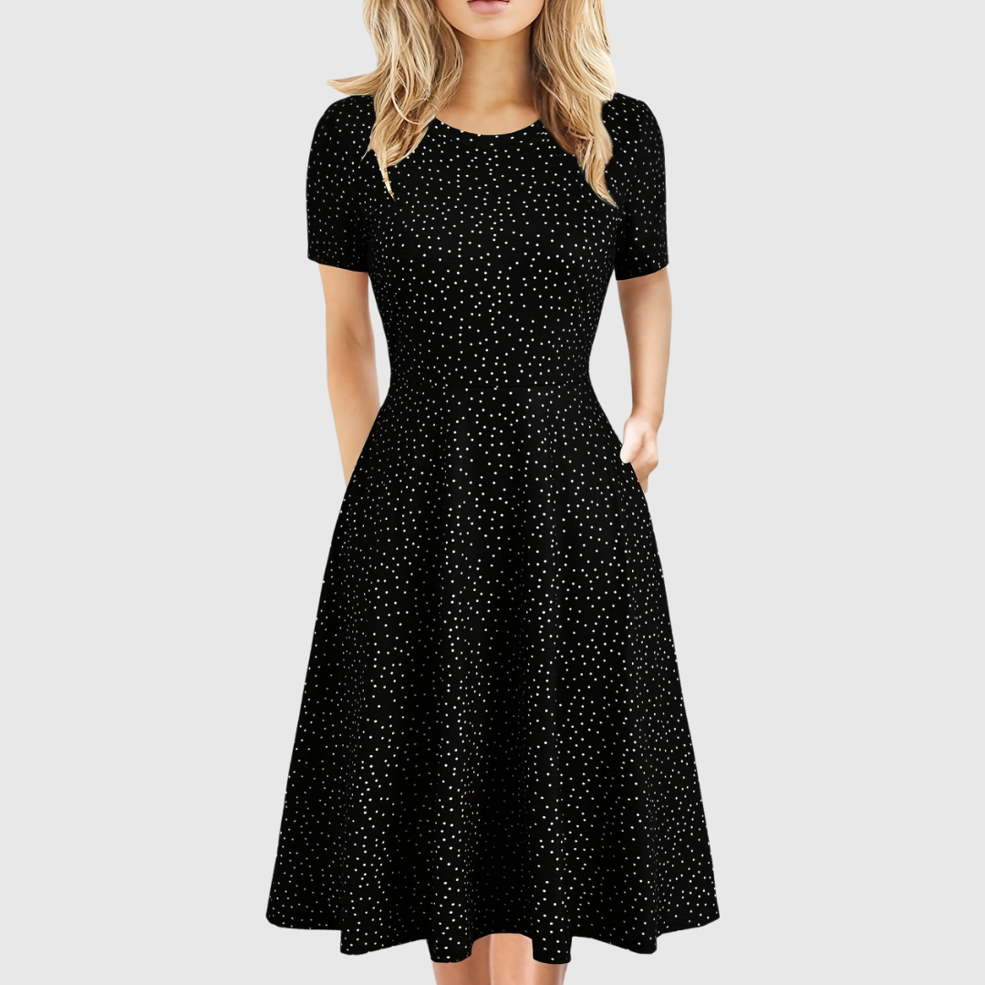 Evelyn Quinn | Retro A-Linje Sommerkjole