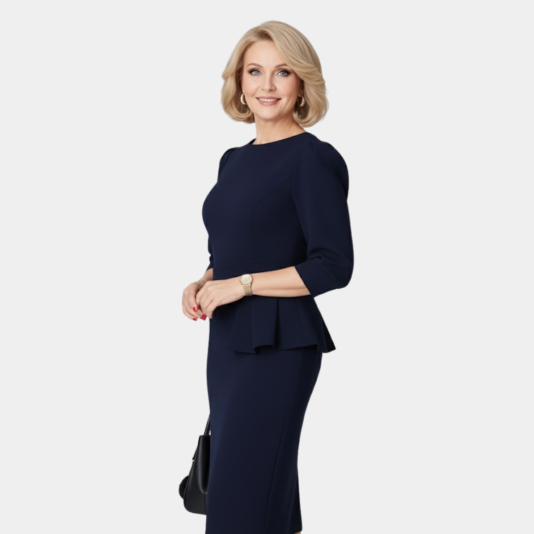 Claudine Bloom | Finlades Ruffle Midi Kjole