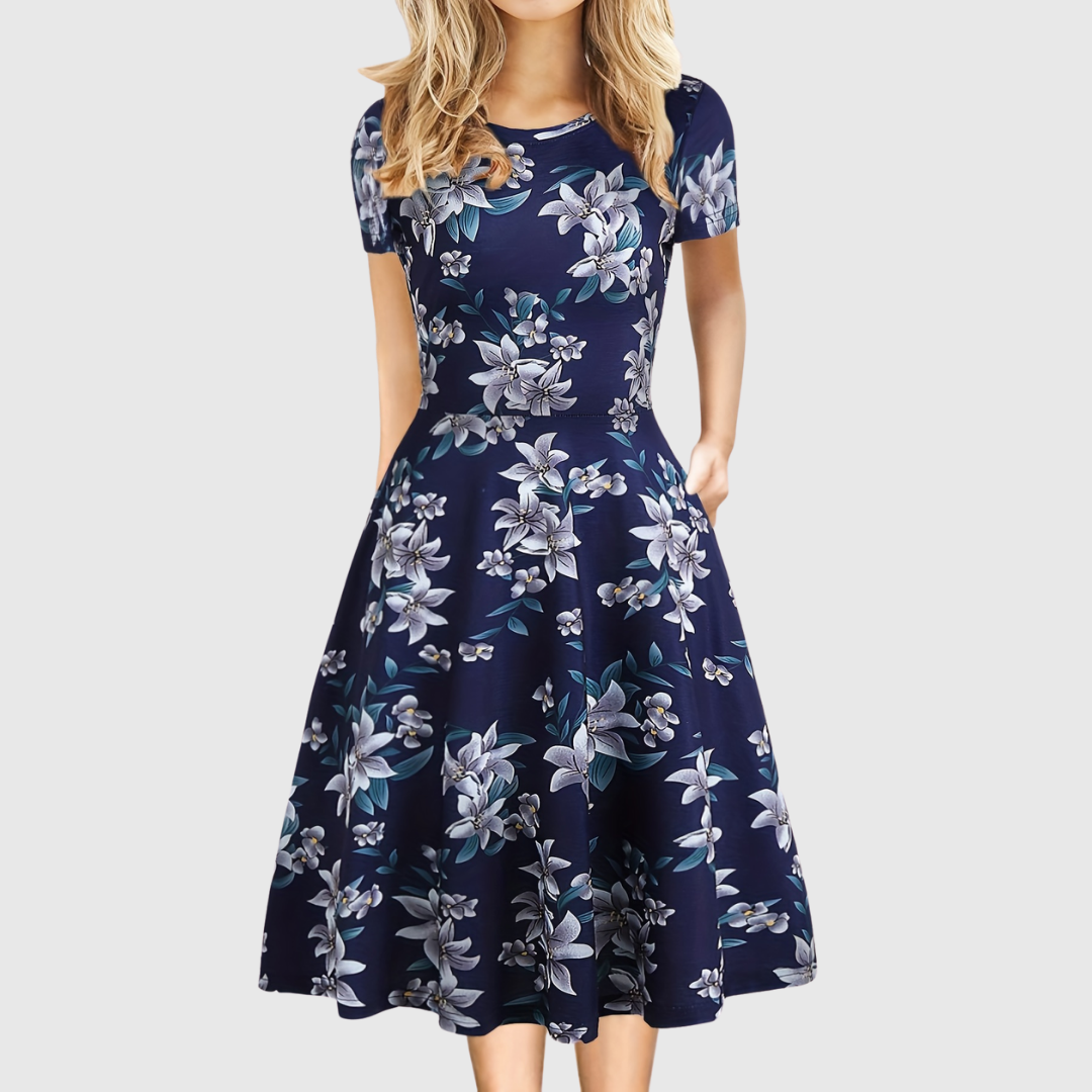 Evelyn Quinn | Retro A-Linje Sommerkjole