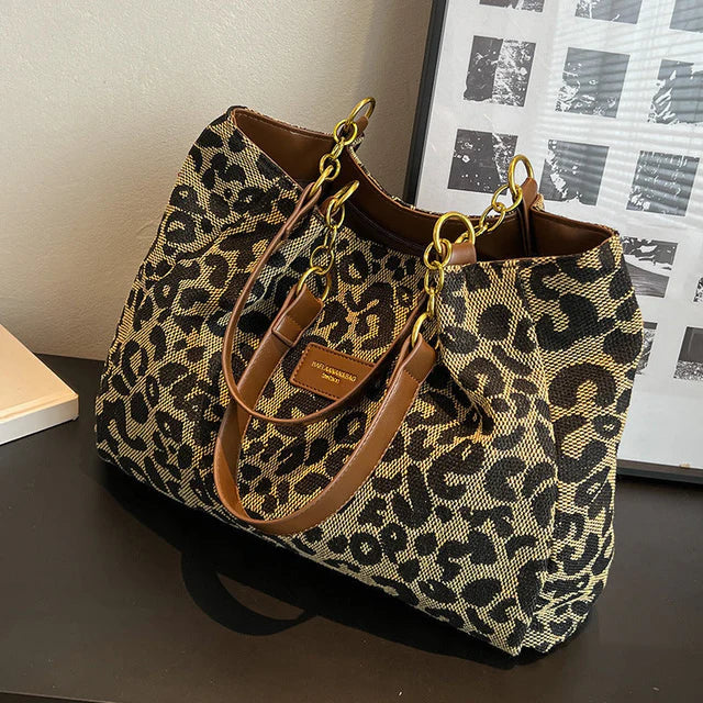 LIBERTY | LEOPARD MØNSTER TASKER