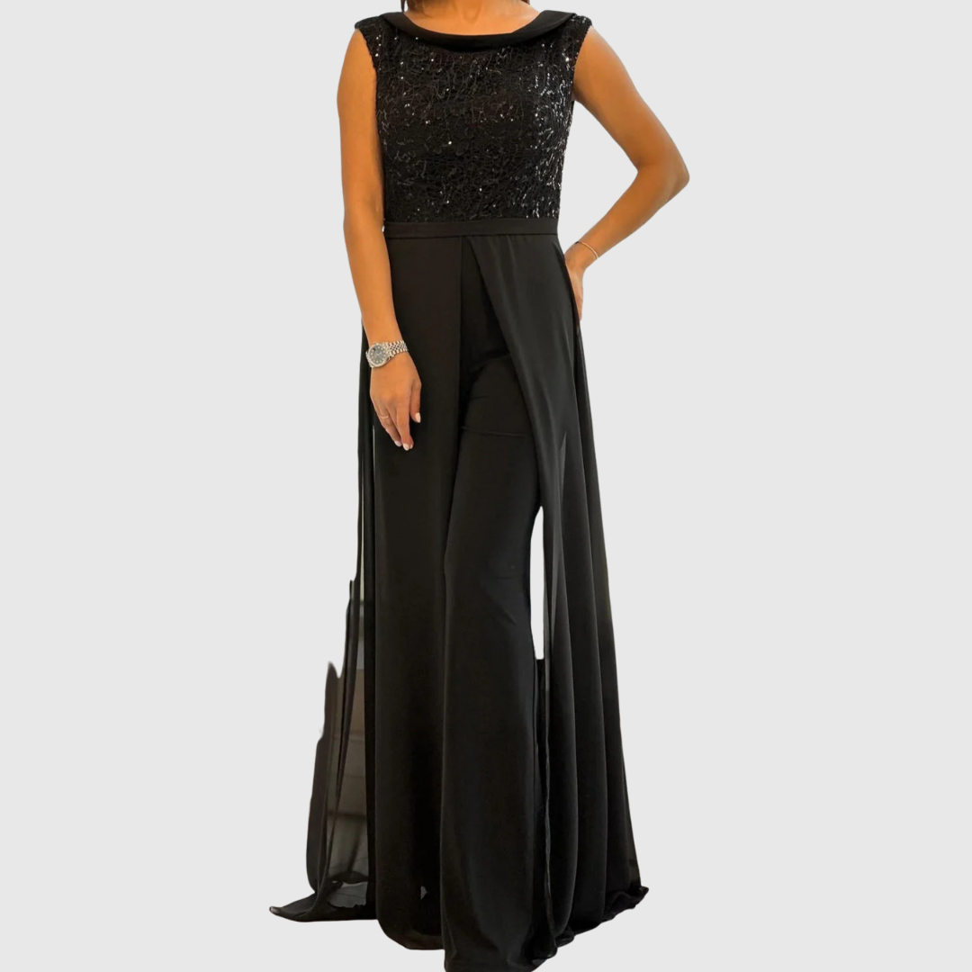 Zoraida Quinn | Stilig ærmeløs jumpsuit kjole