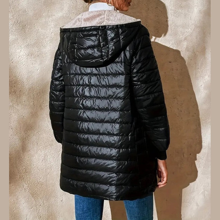 Alyssa™ - Komfortabel Casual Termisk Lang Jakke