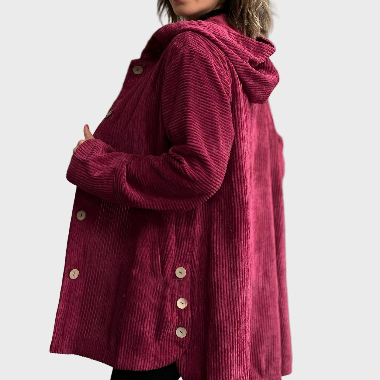 Indie | Corduroy hættejakke