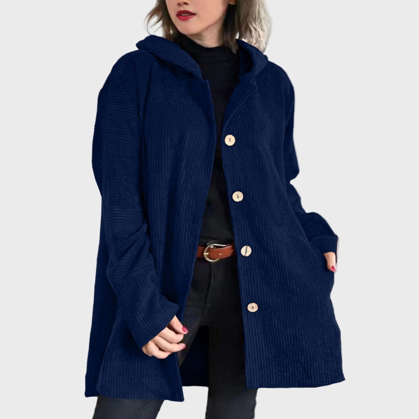 Indie | Corduroy hættejakke