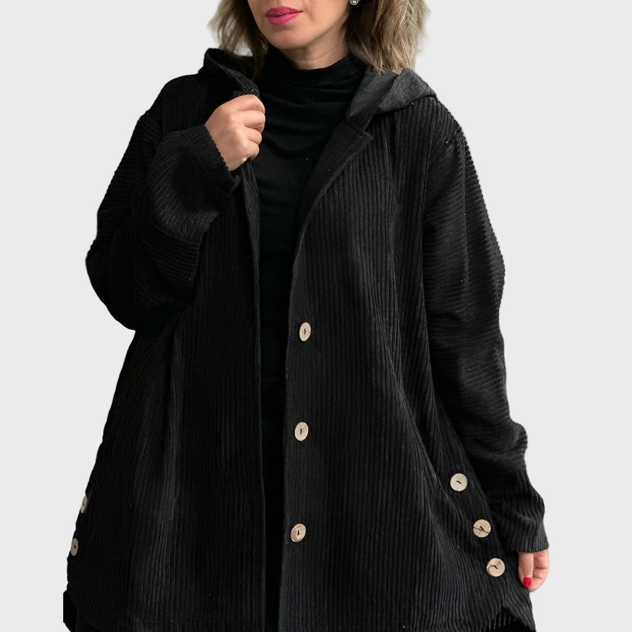 Indie | Corduroy hættejakke