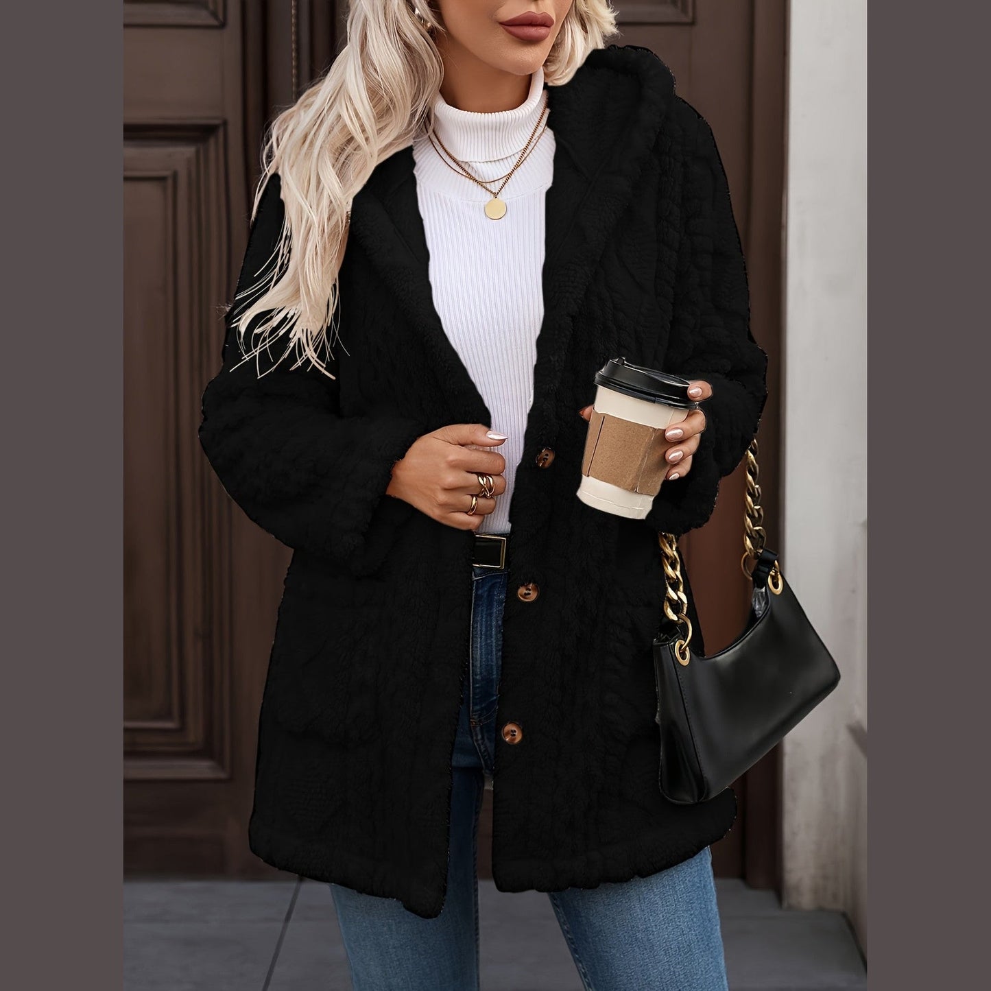 Clara™ | Elegant Plys Tøj Sårsvarm Frakke