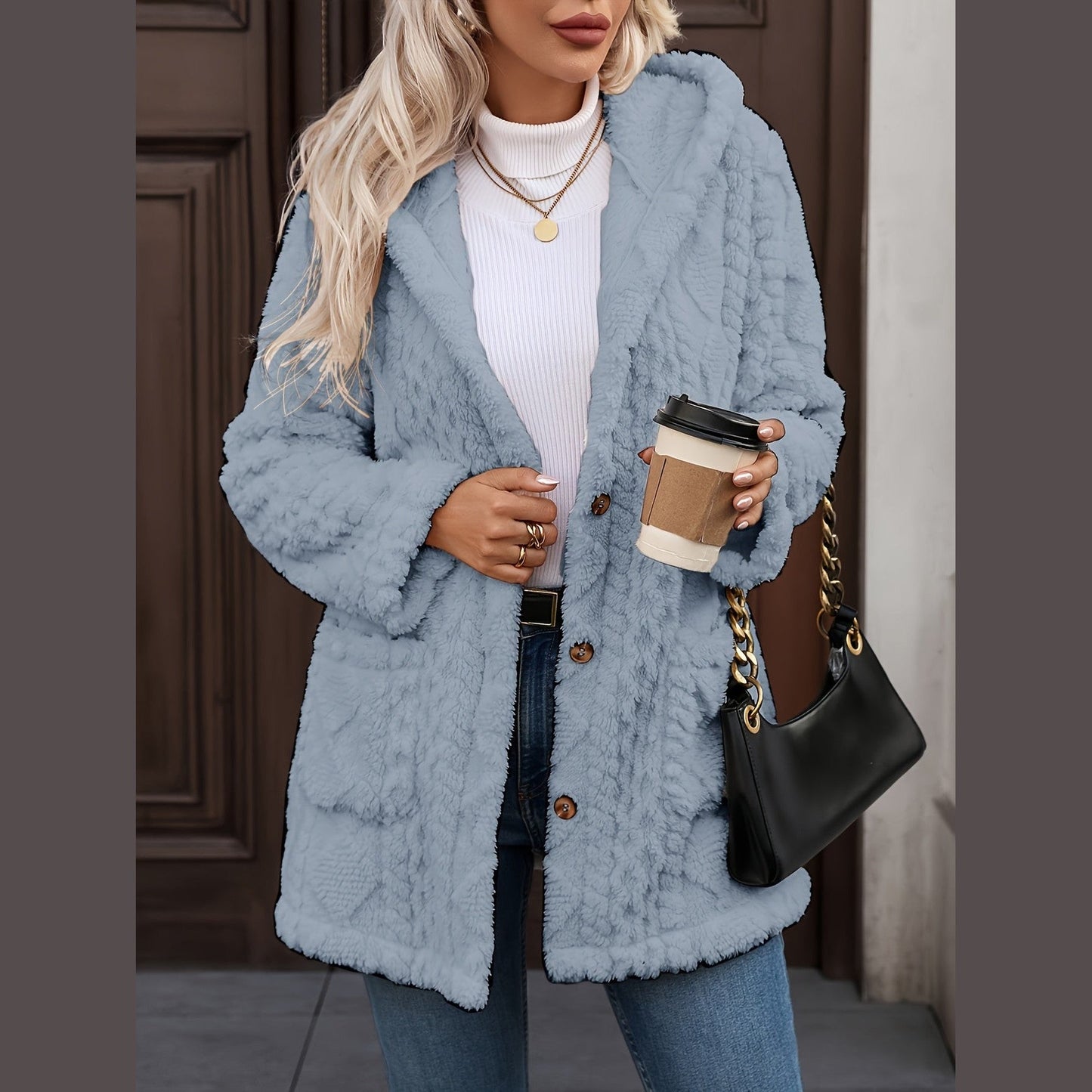 Clara™ | Elegant Plys Tøj Sårsvarm Frakke