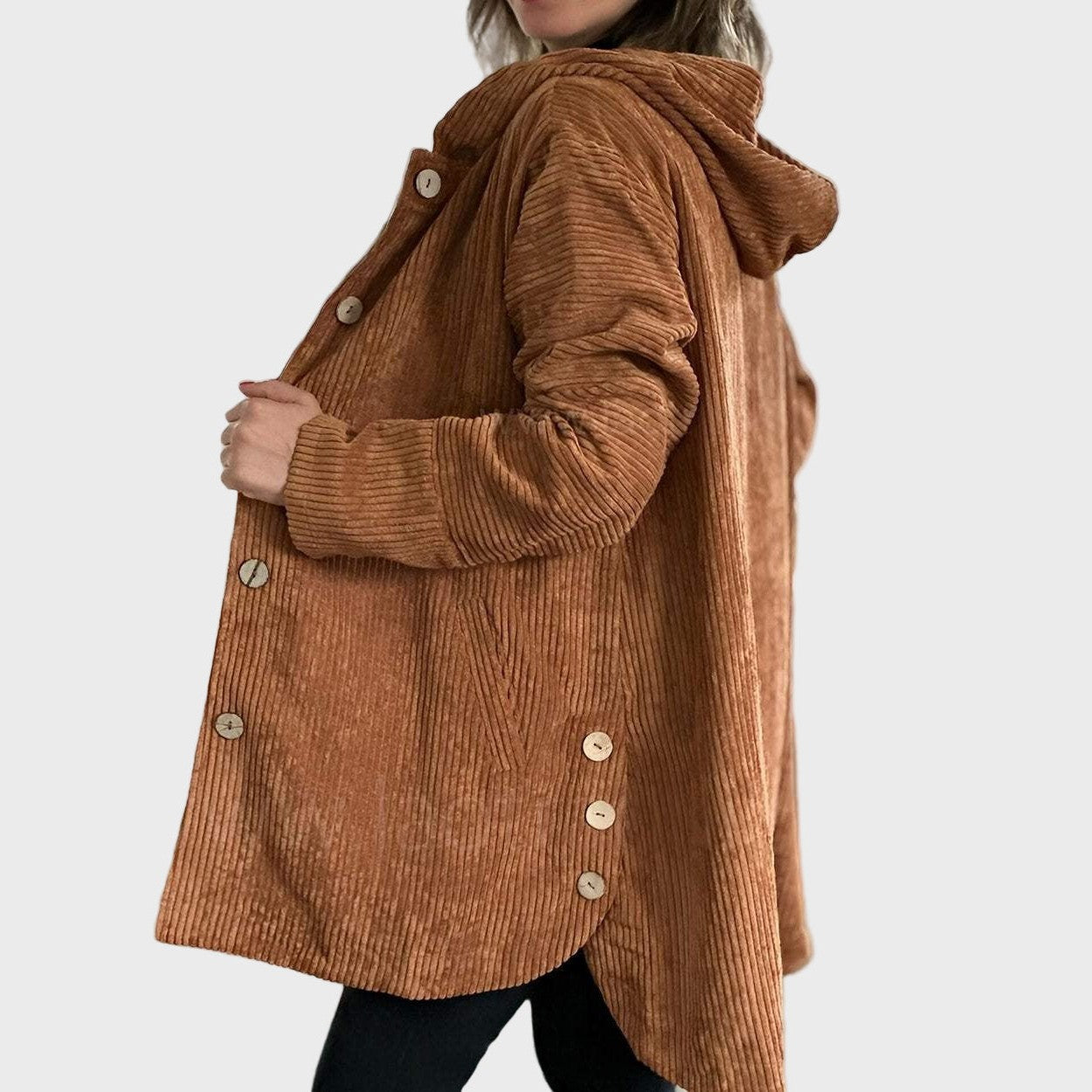 Indie | Corduroy hættejakke