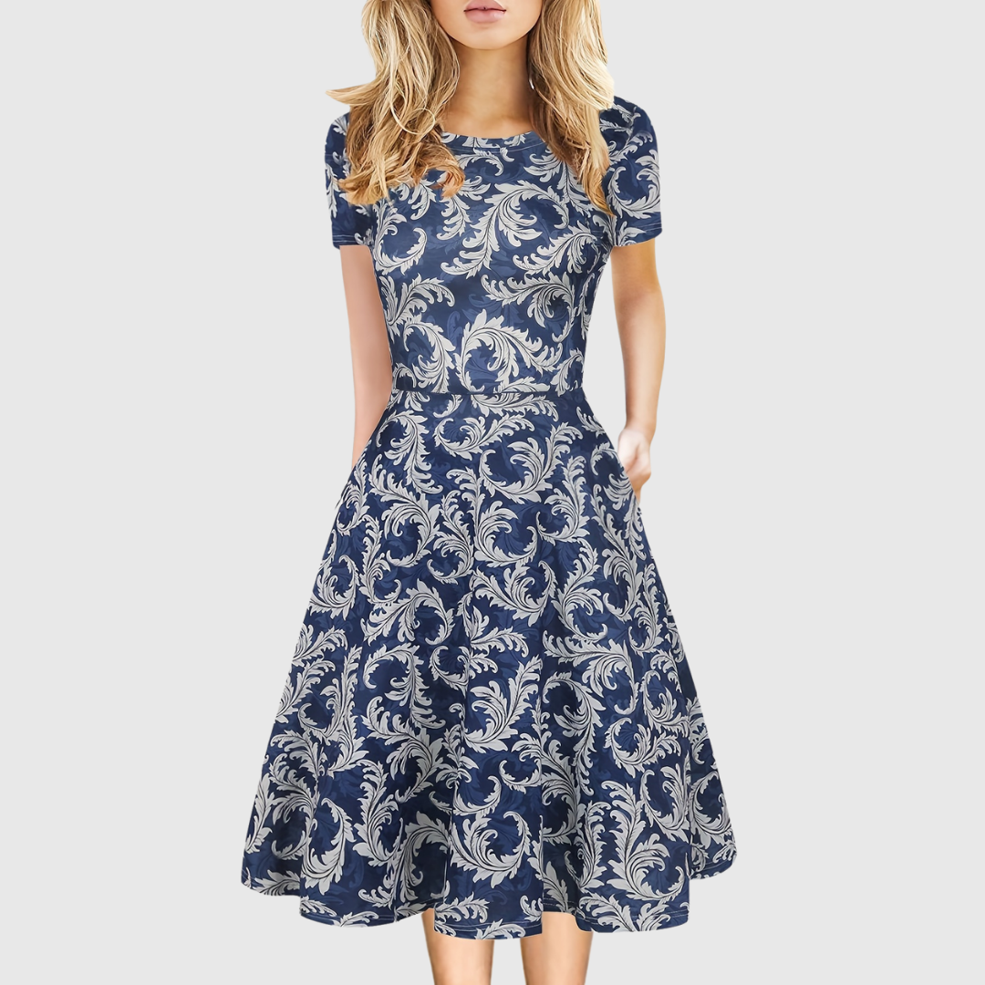 Evelyn Quinn | Retro A-Linje Sommerkjole