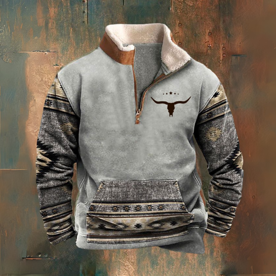 Mirko - Efterårsjakke med halv lynlås