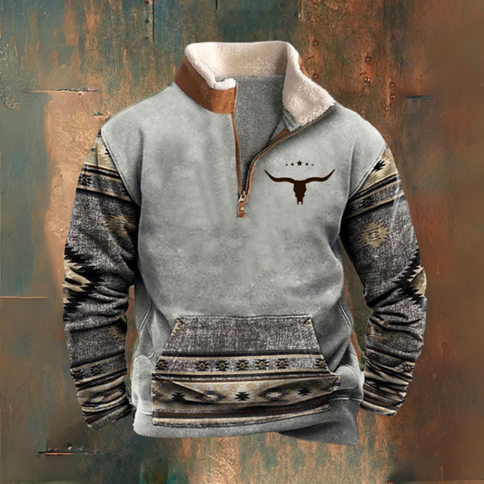 Mirko - Efterårsjakke med halv lynlås