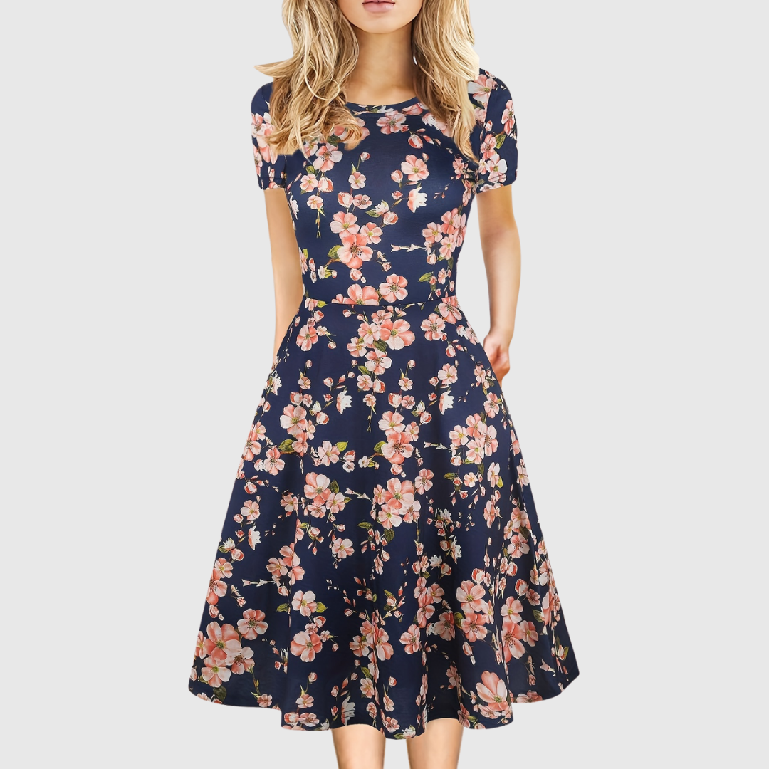 Evelyn Quinn | Retro A-Linje Sommerkjole