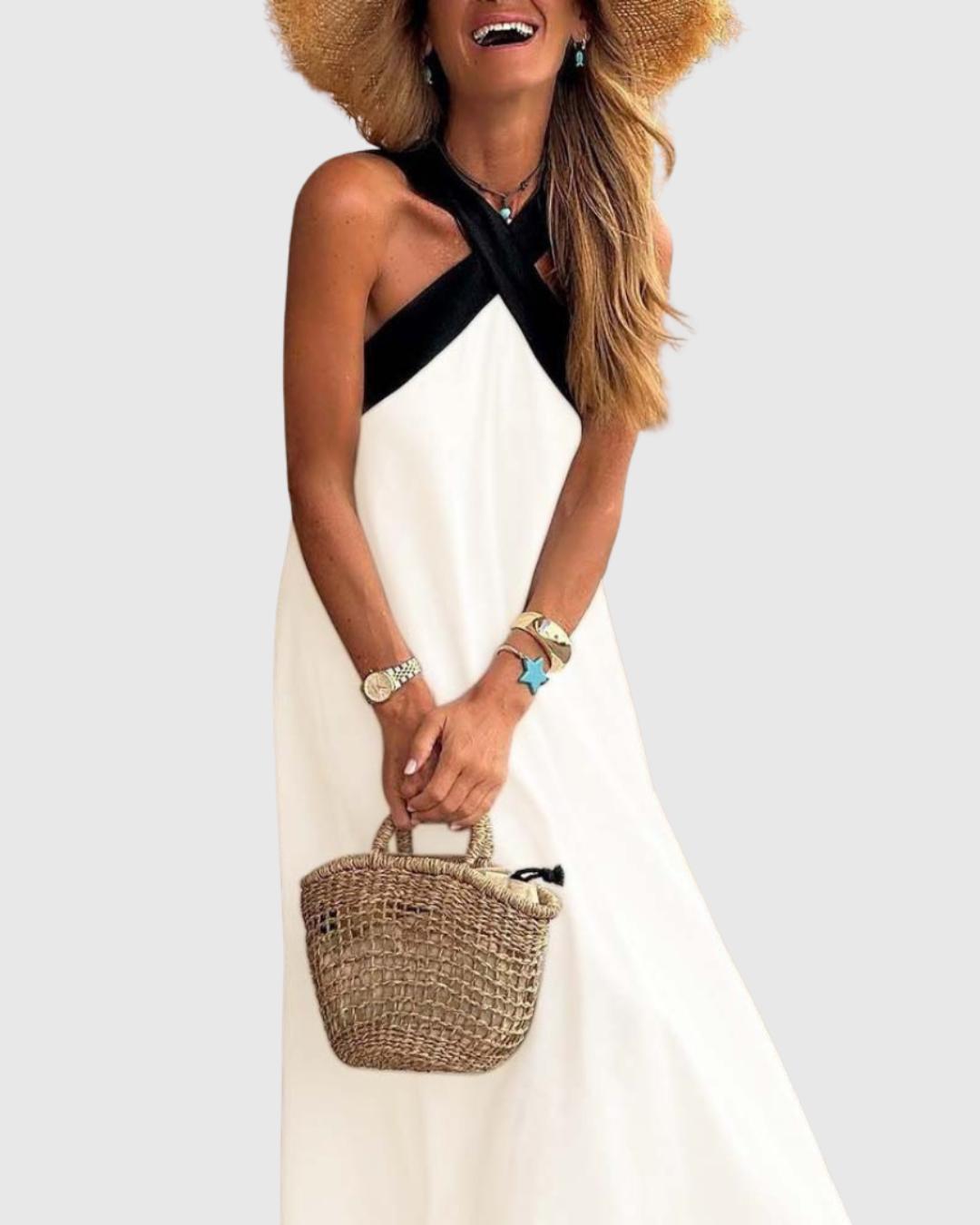 Orella | Krydsrygkjole