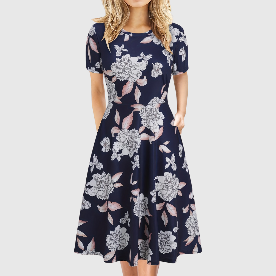 Evelyn Quinn | Retro A-Linje Sommerkjole