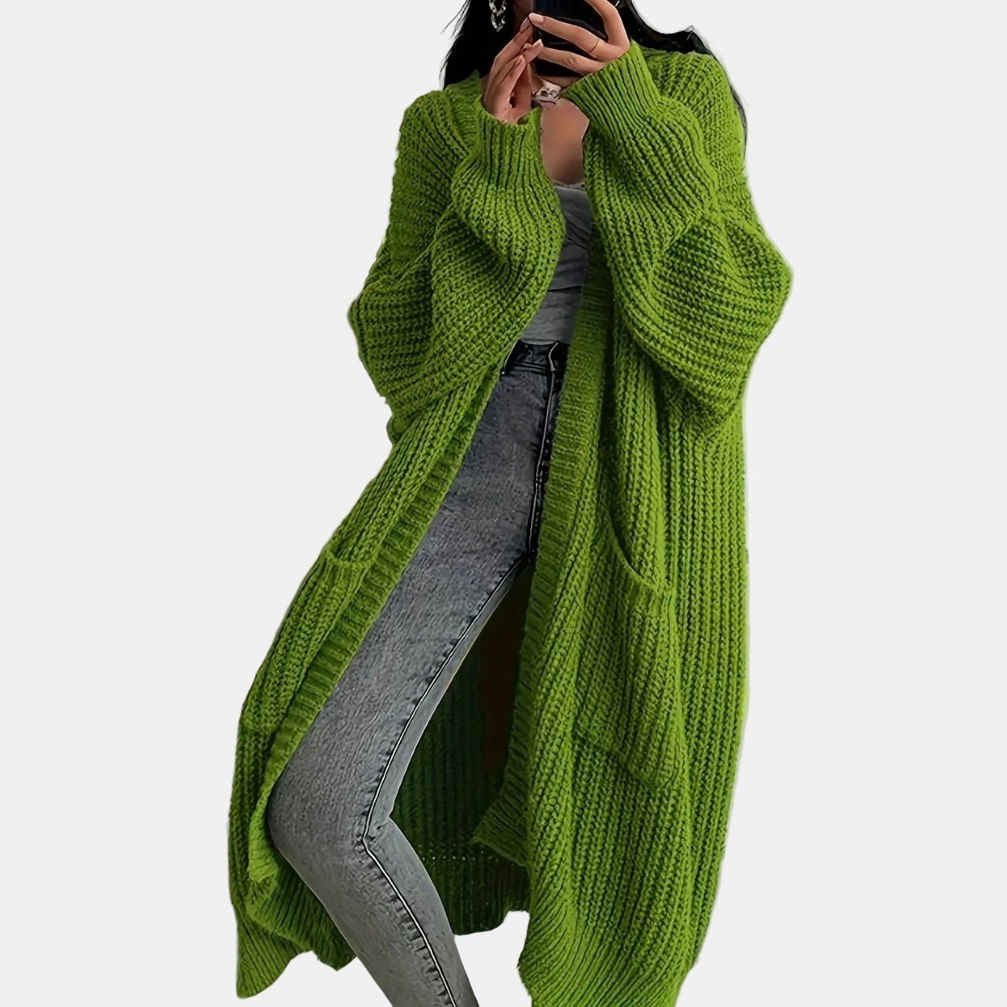 Celine | Komfortabel lang cardigan