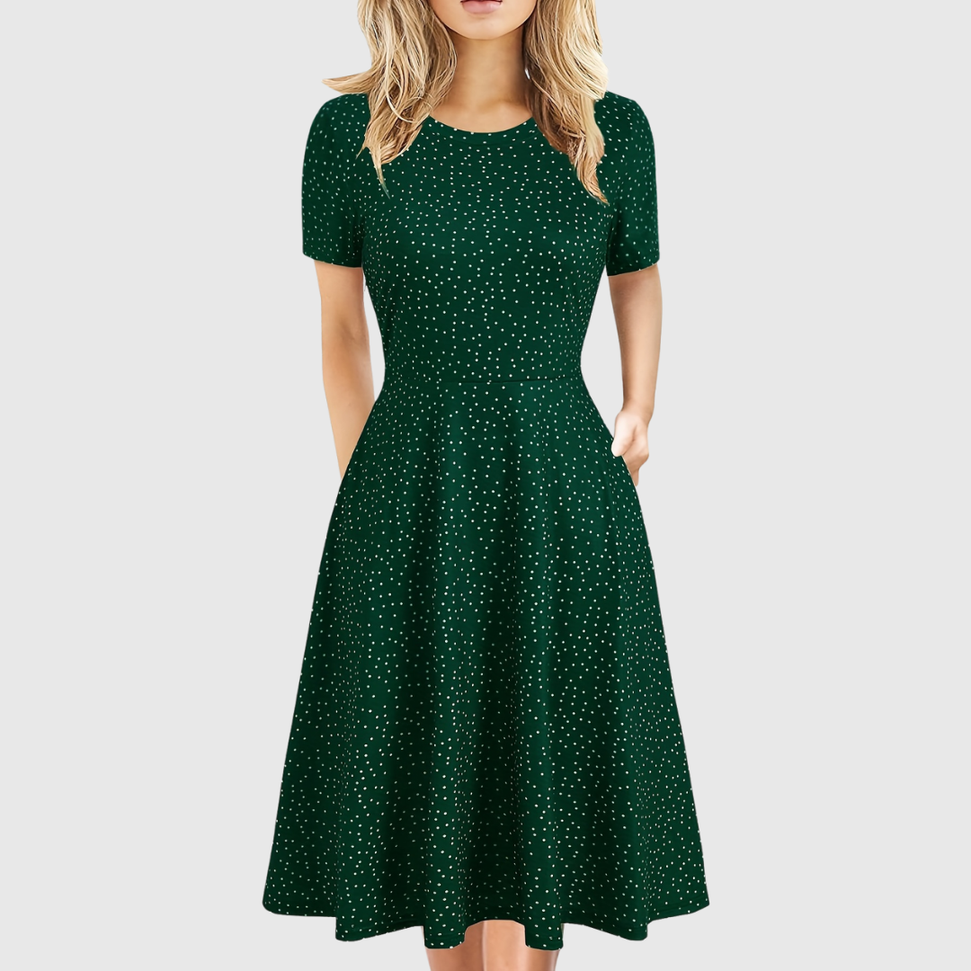 Evelyn Quinn | Retro A-Linje Sommerkjole