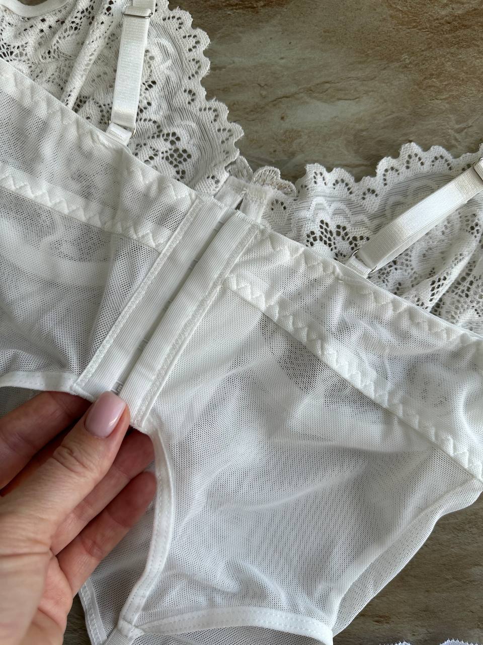 Leyla™ | Elegant brudelingeri sæt