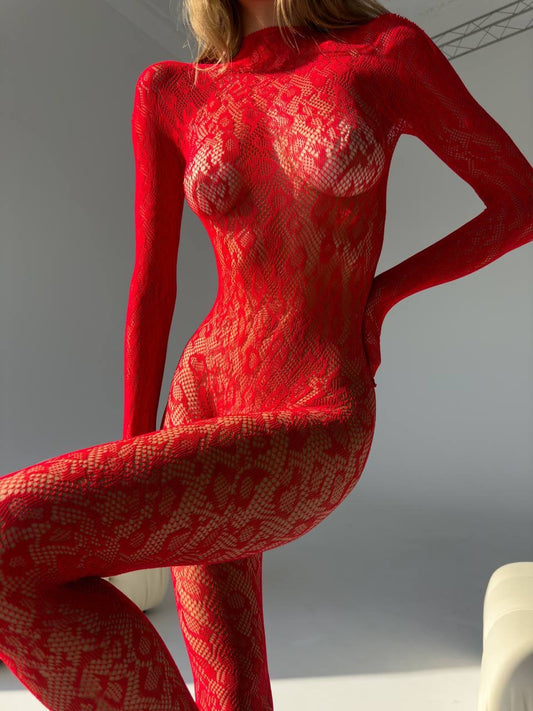 Chloé™ | Sensuel Blondebodystocking i Blonde