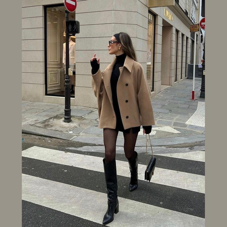 Rosalind | Overstørret Uldfrakke