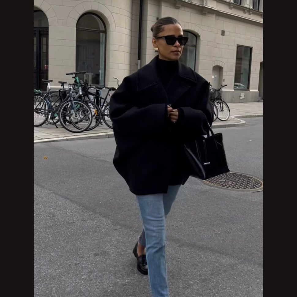 Rosalind | Overstørret Uldfrakke