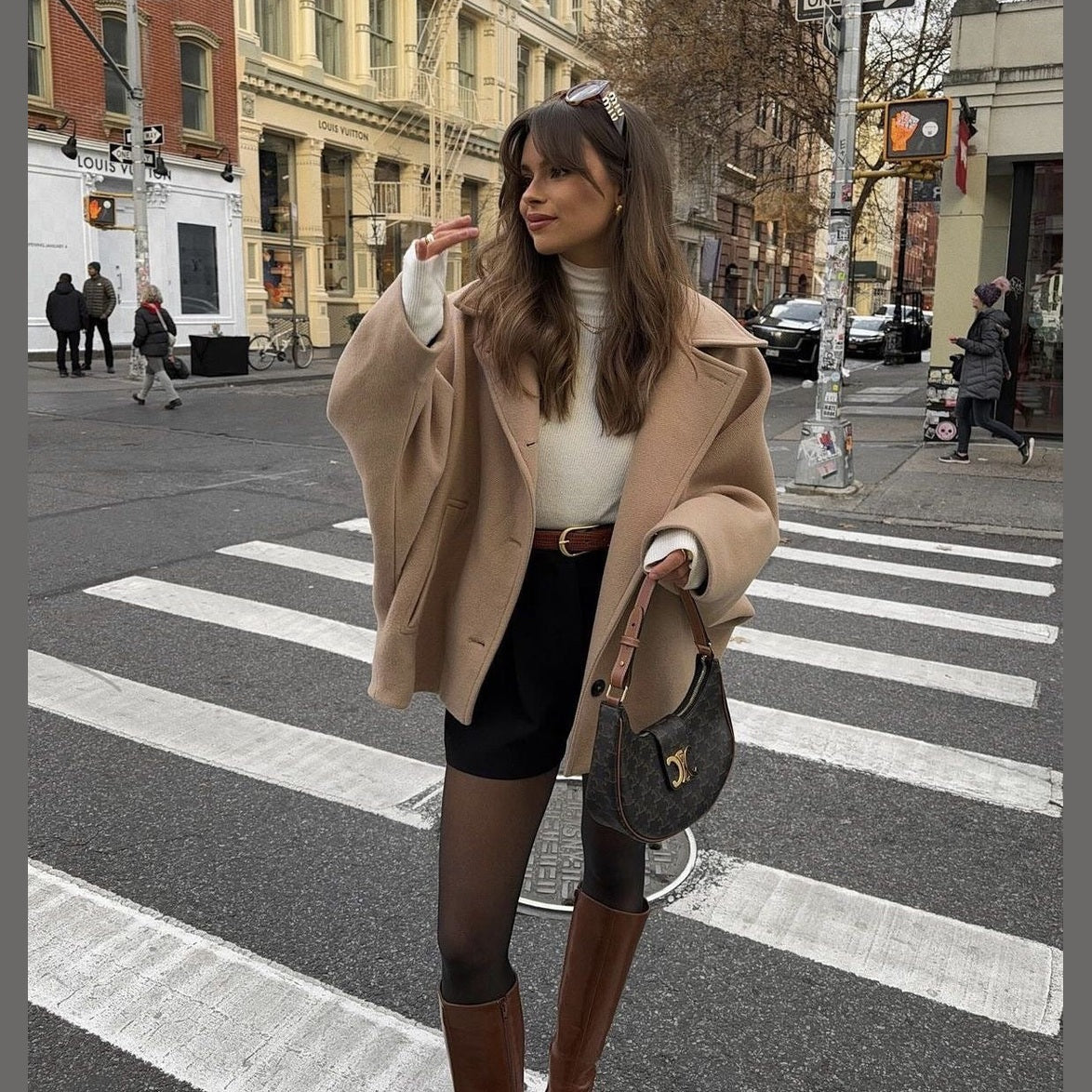 Rosalind | Overstørret Uldfrakke