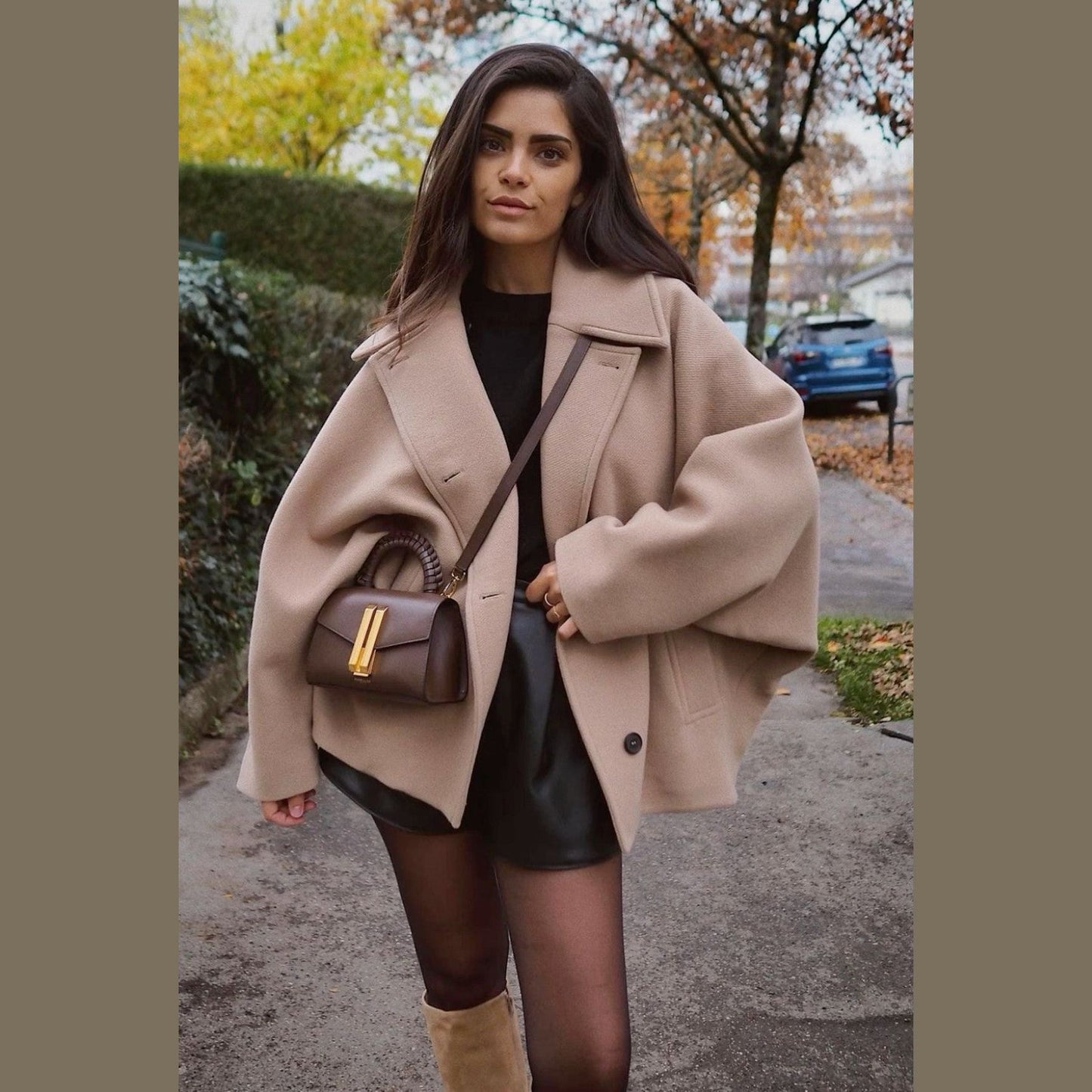 Rosalind | Overstørret Uldfrakke