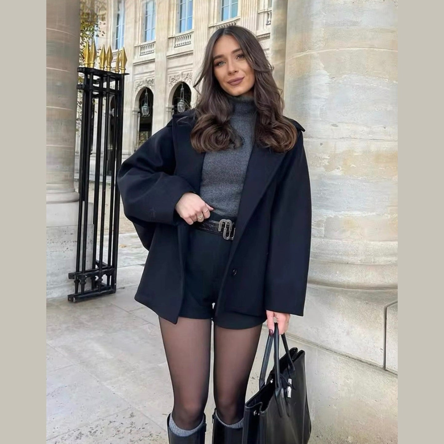 Rosalind | Overstørret Uldfrakke