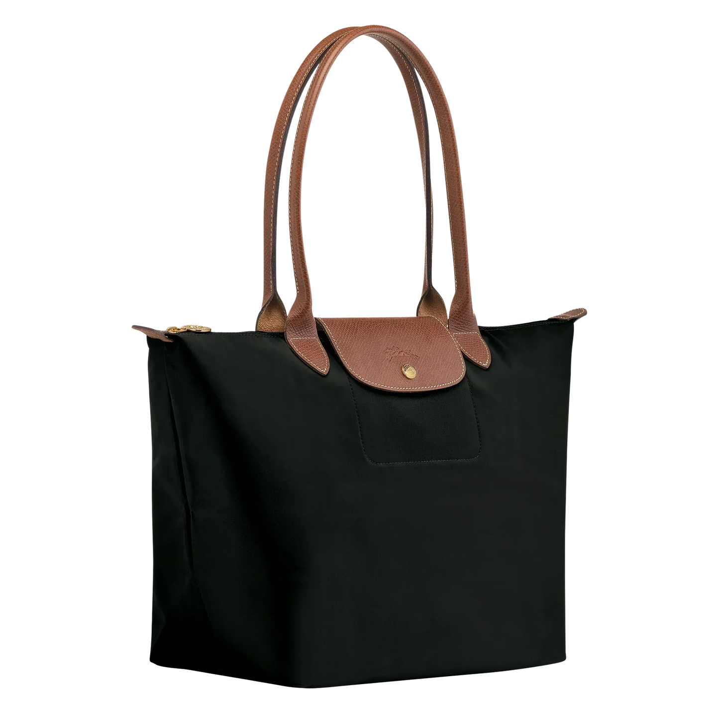 Longchamp - Stor Le Pliage Totesæk, Sort