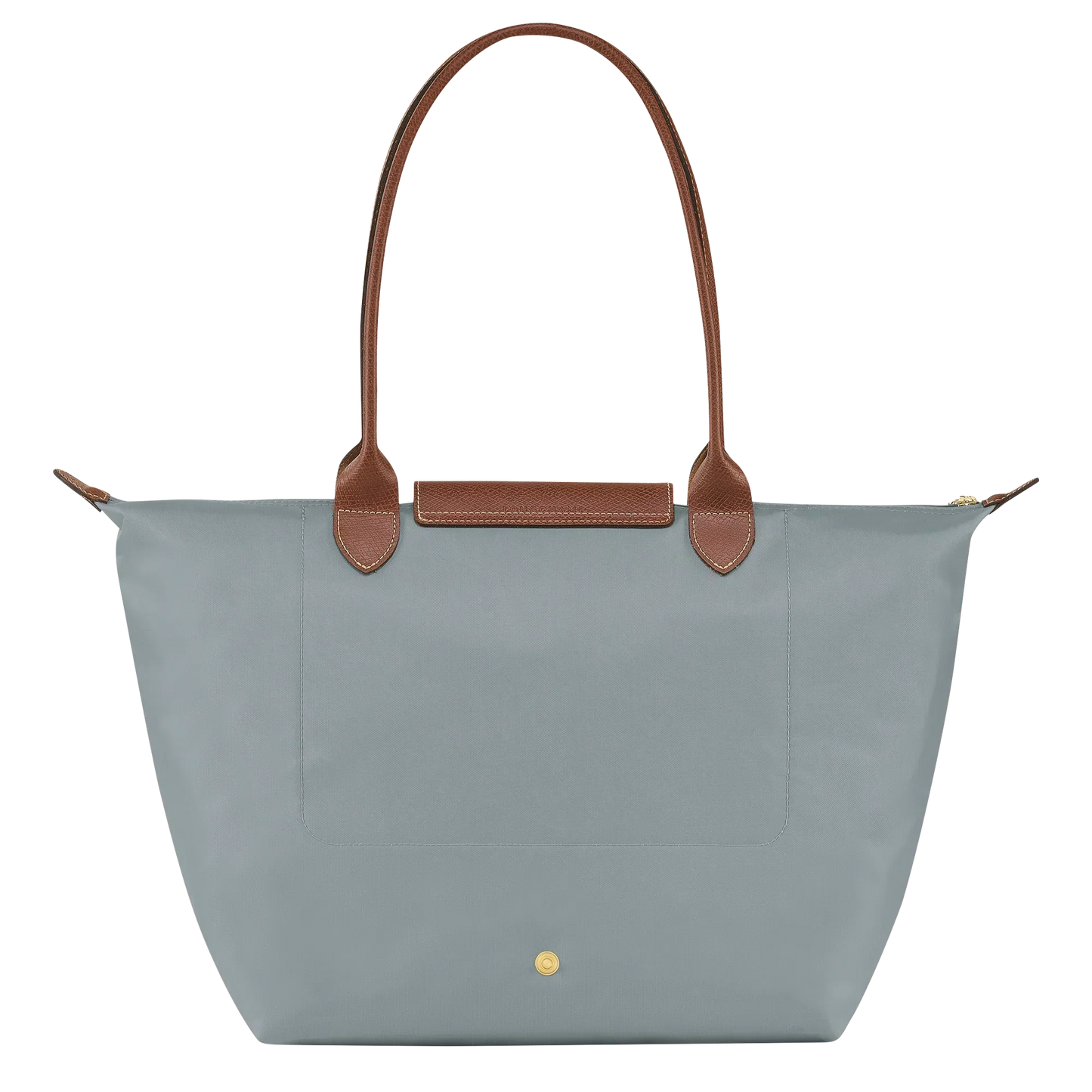Longchamp - Stor Le Pliage Tote, Stål