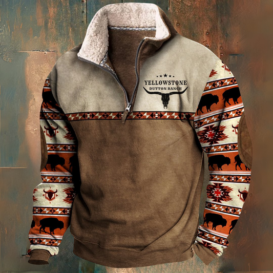 Enricoo - Jakke med halvt lynlås