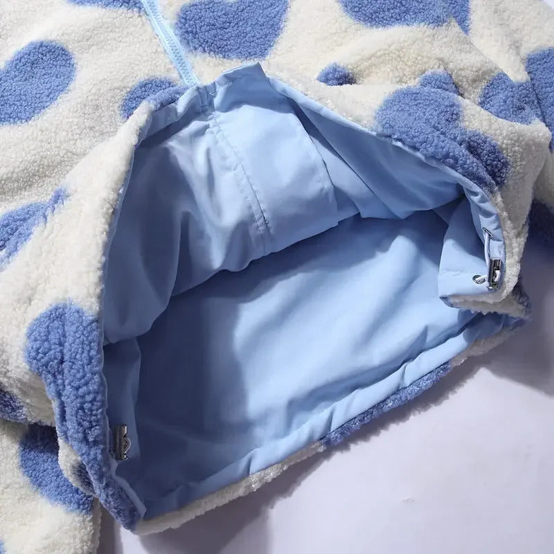 Evelyn™ | Vendbar Hjerter Jacket