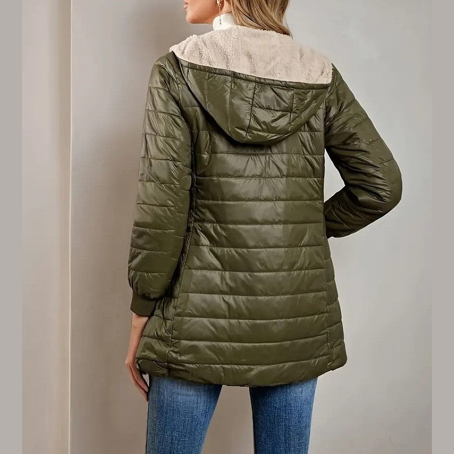 Alyssa™ - Komfortabel Casual Termisk Lang Jakke