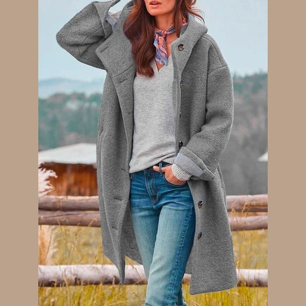 Anna | Maxi Hættetrøje