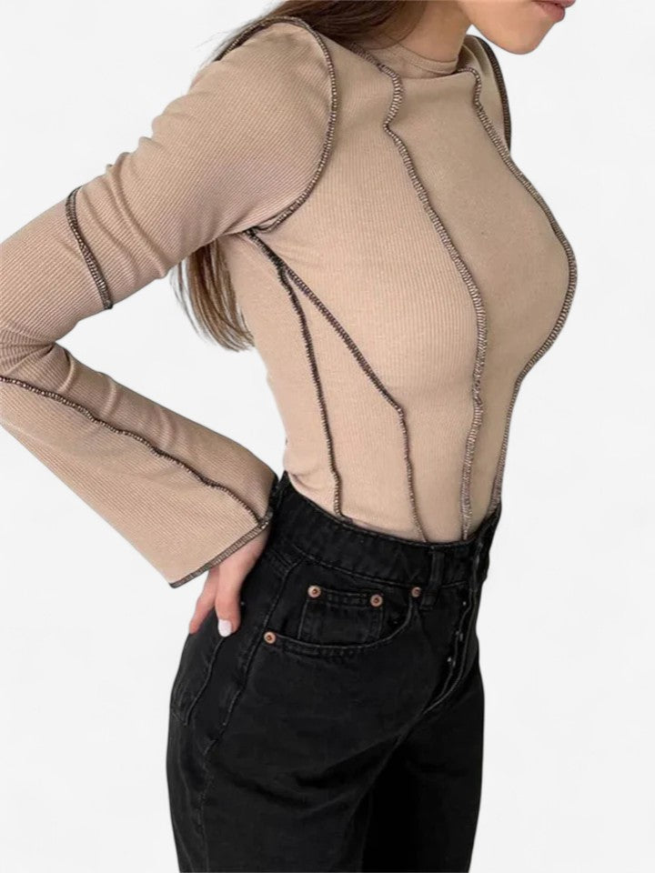 Imona | Behagelig langærmet top