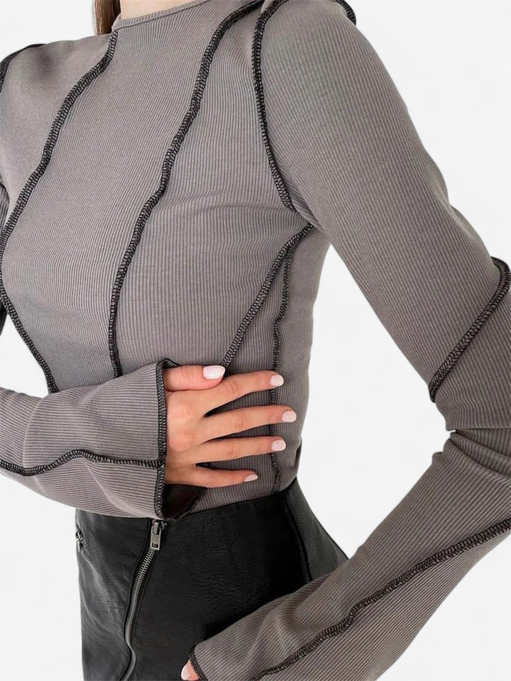 Imona | Behagelig langærmet top