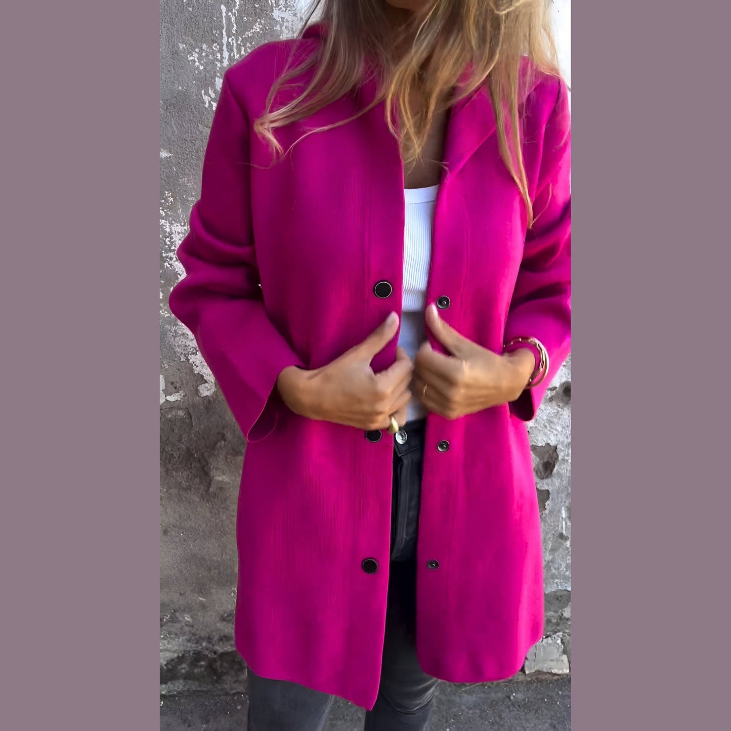 Erica | Afslappet hættetrøjejakke