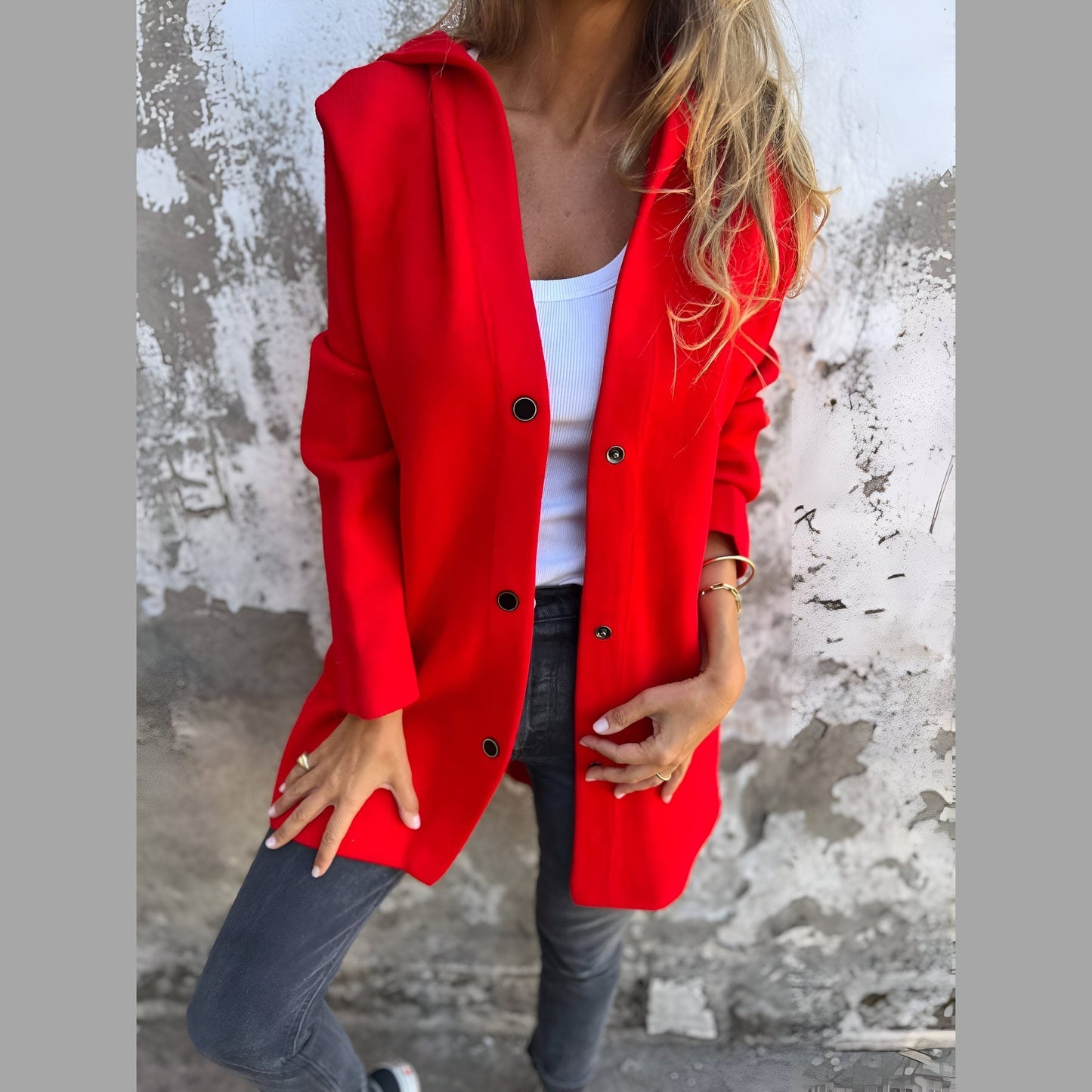 Erica | Afslappet hættetrøjejakke