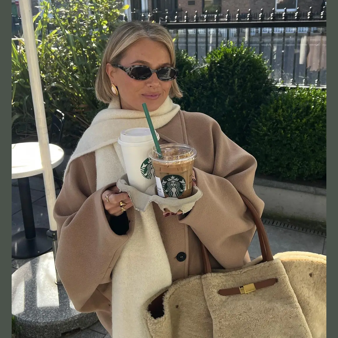 Rosalind | Overstørret Uldfrakke